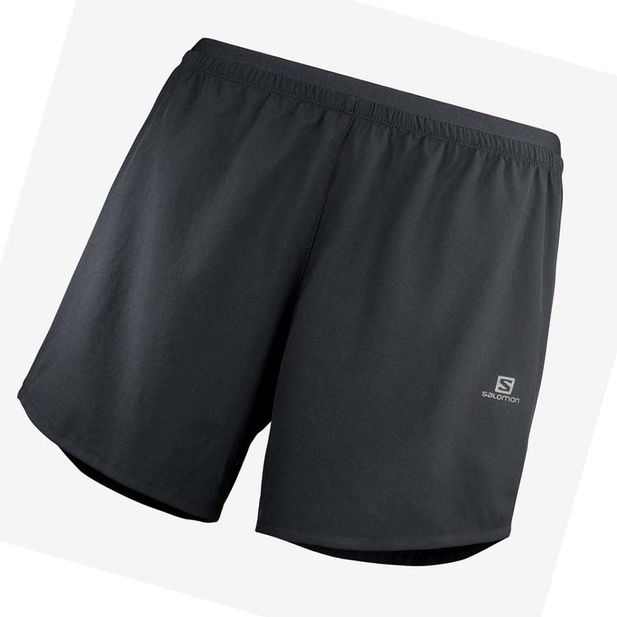 Bermudas Salomon CROSS 5\'\' Mujer Negros | MX 2345CTV